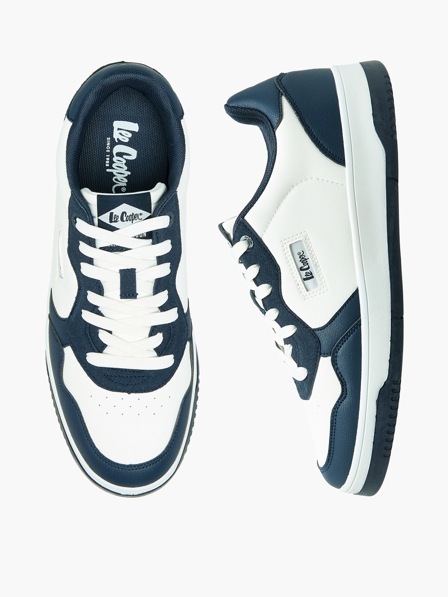 Men Lace-Up Ankle Sneakers