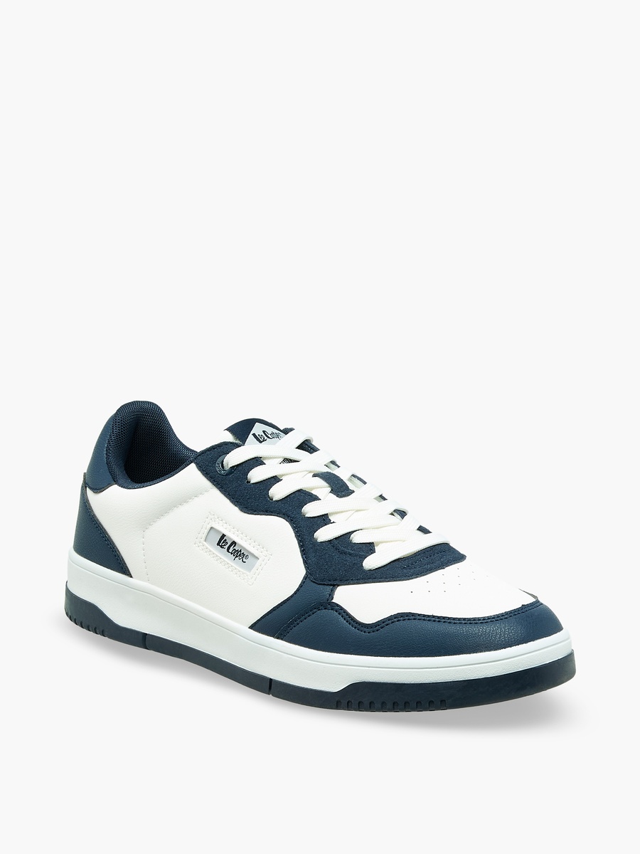 Men Lace-Up Ankle Sneakers