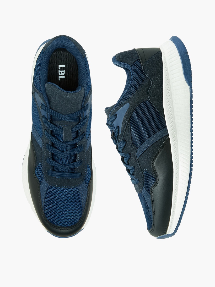 Men Lace-Up Ankle Sneakers
