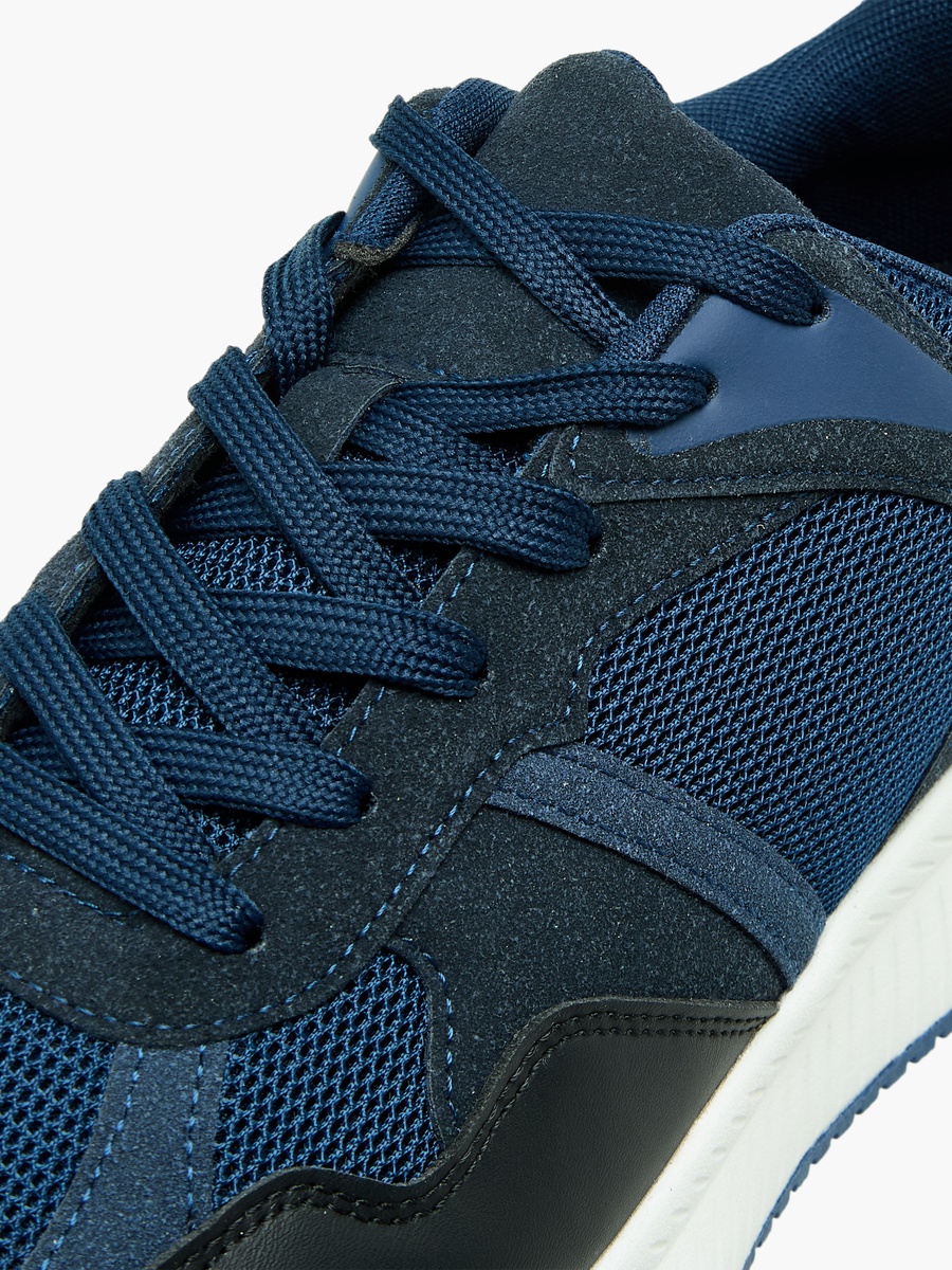 Men Lace-Up Ankle Sneakers