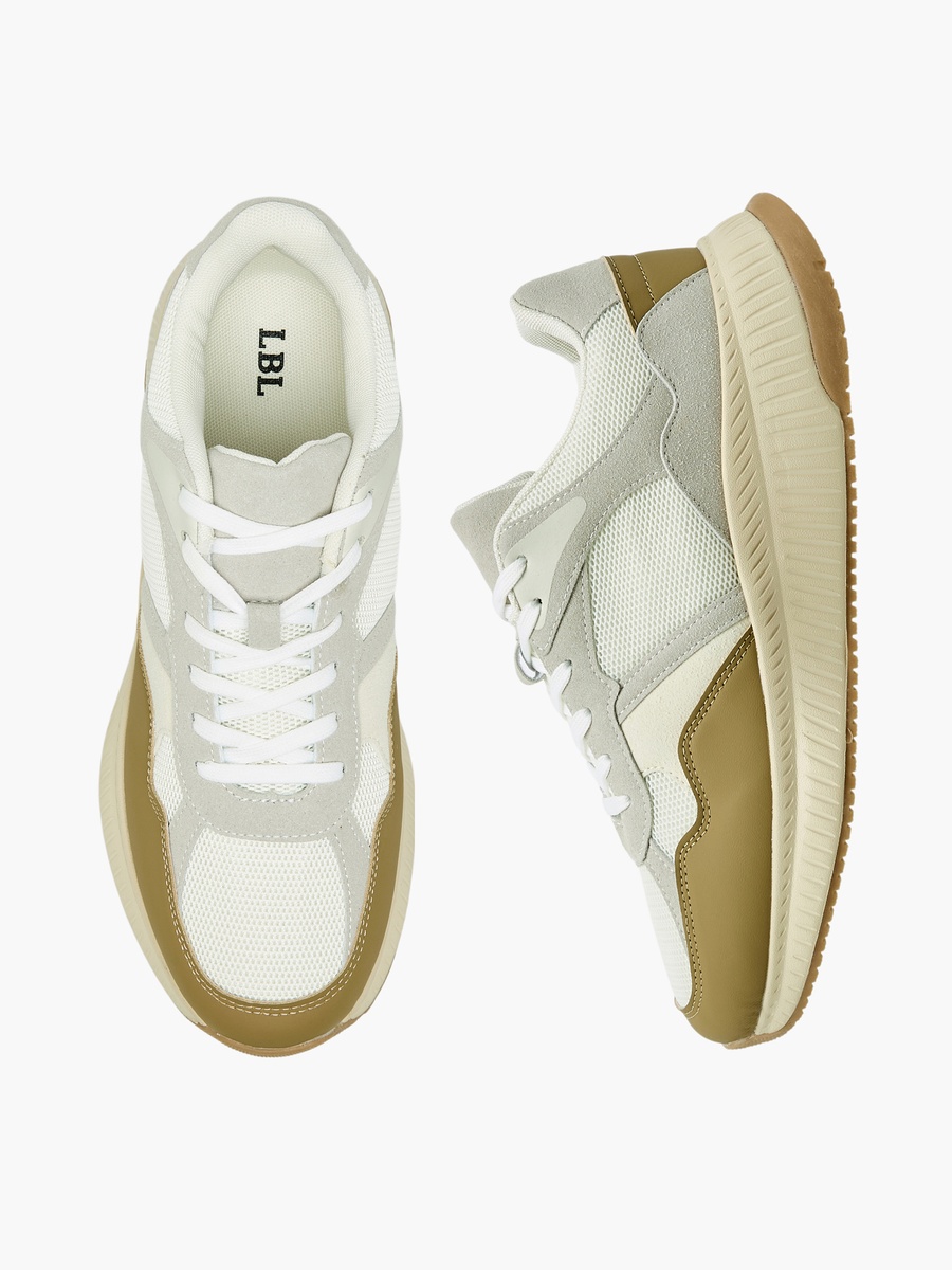 Men Lace-Up Ankle Sneakers