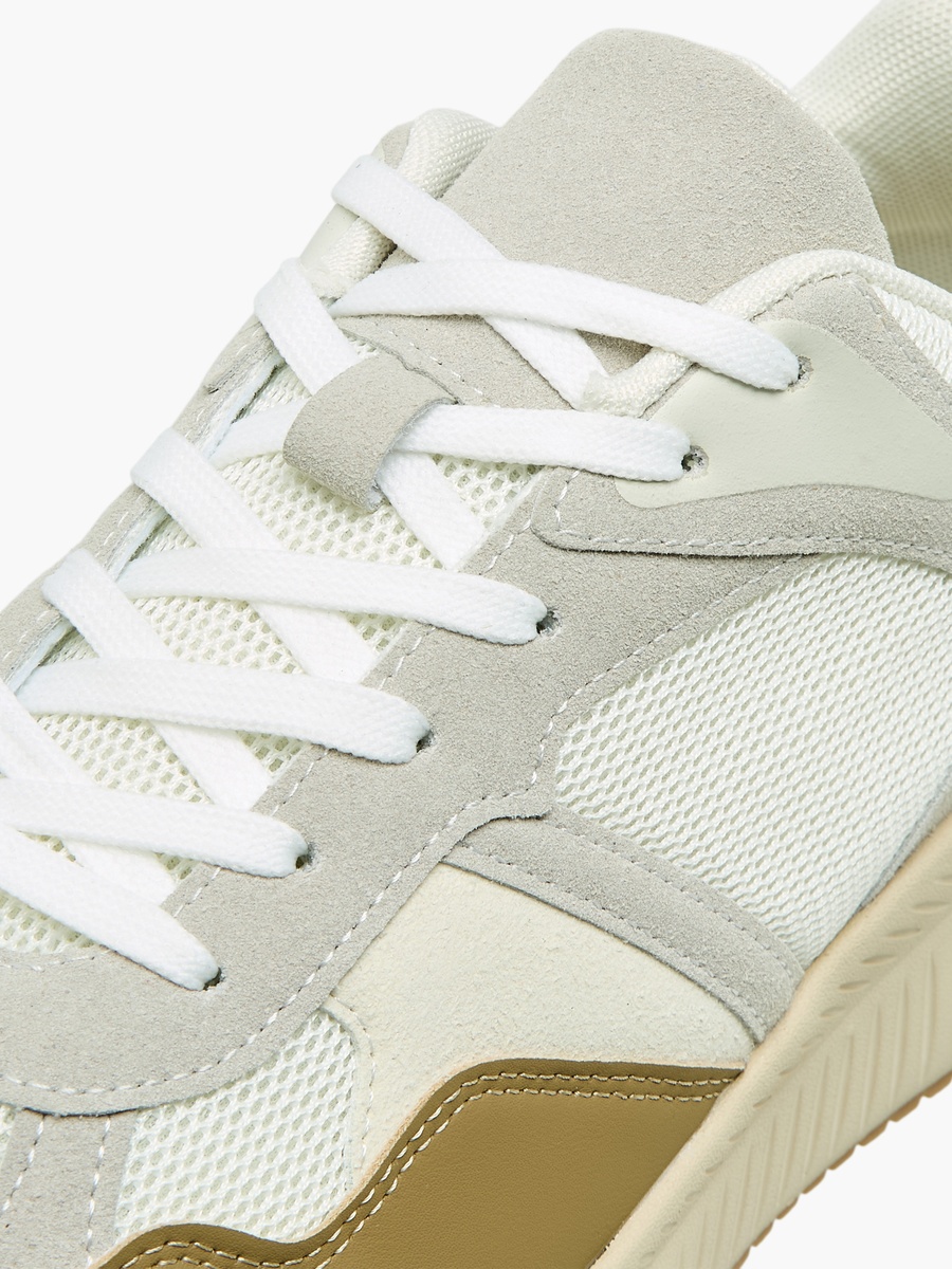 Men Lace-Up Ankle Sneakers