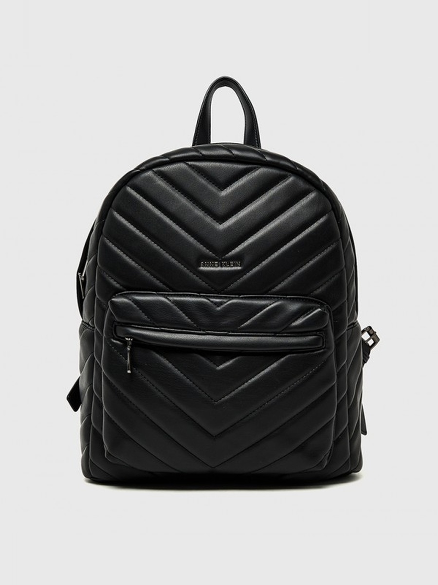 Logo Detail Quilted Backpack