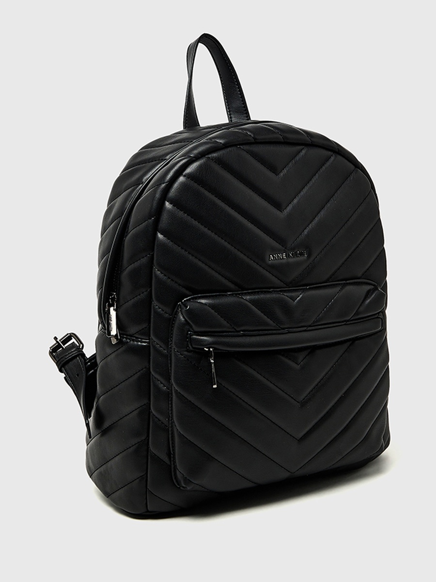Logo Detail Quilted Backpack