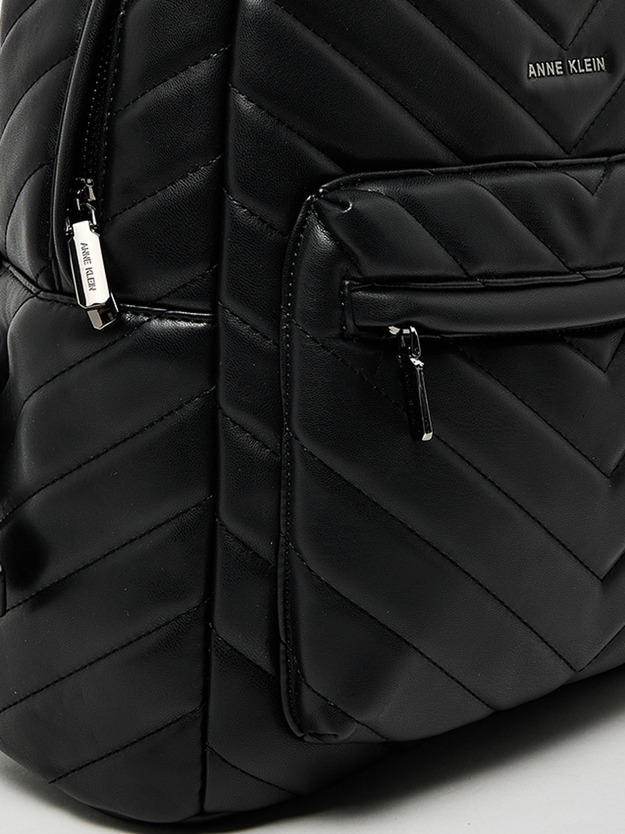Logo Detail Quilted Backpack