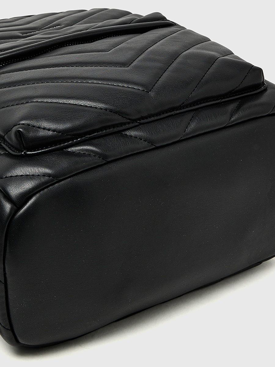 Logo Detail Quilted Backpack