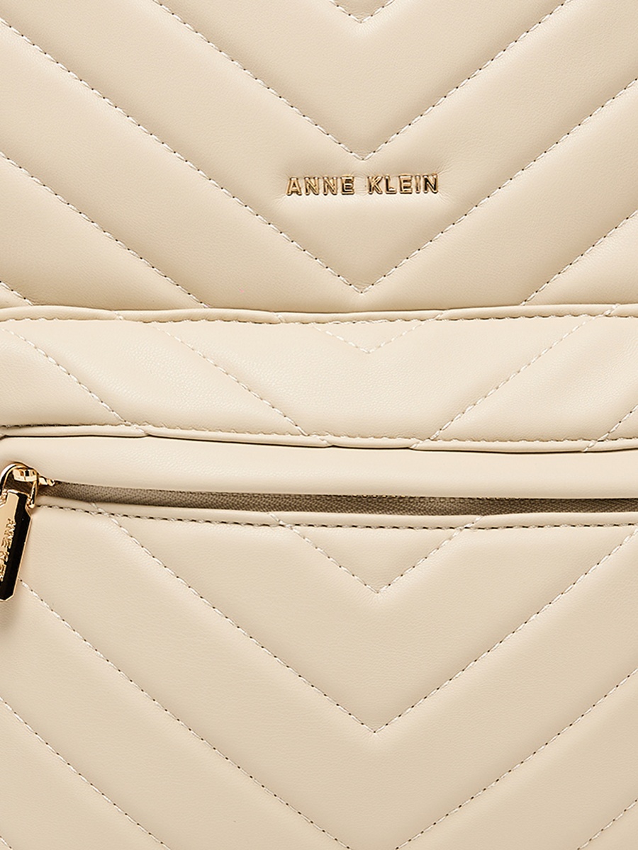 Logo Detail Quilted Backpack