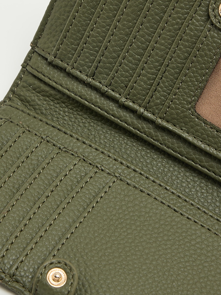 Logo Detail Bi-Fold Wallet