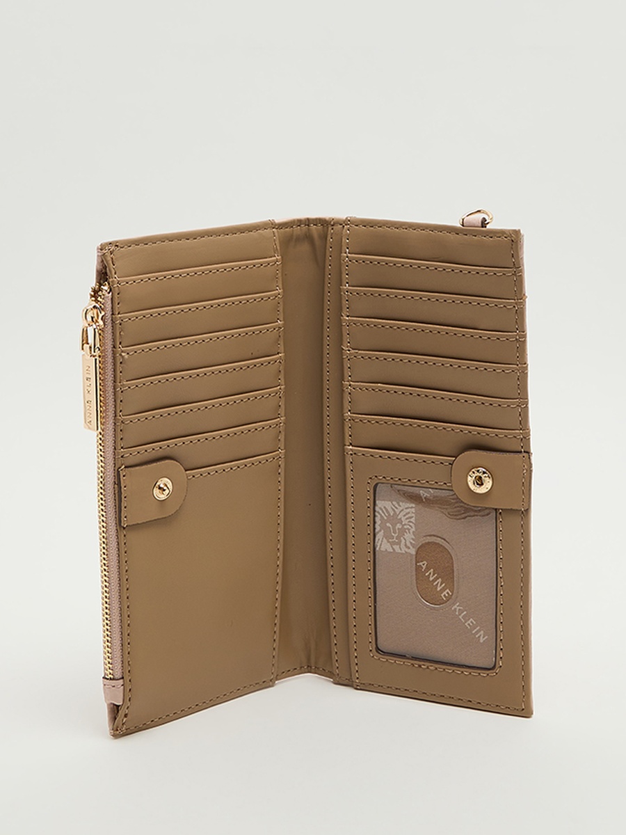 Textured Zippered Wallet