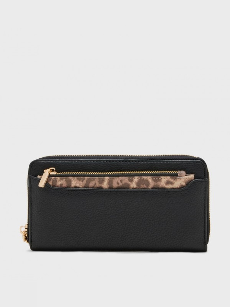 Textured Long Wallet