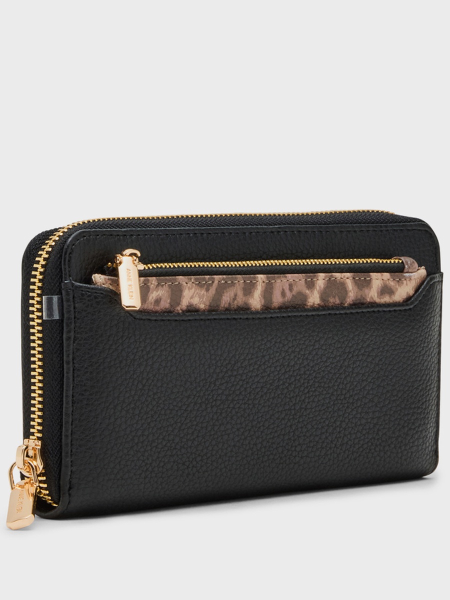 Textured Long Wallet