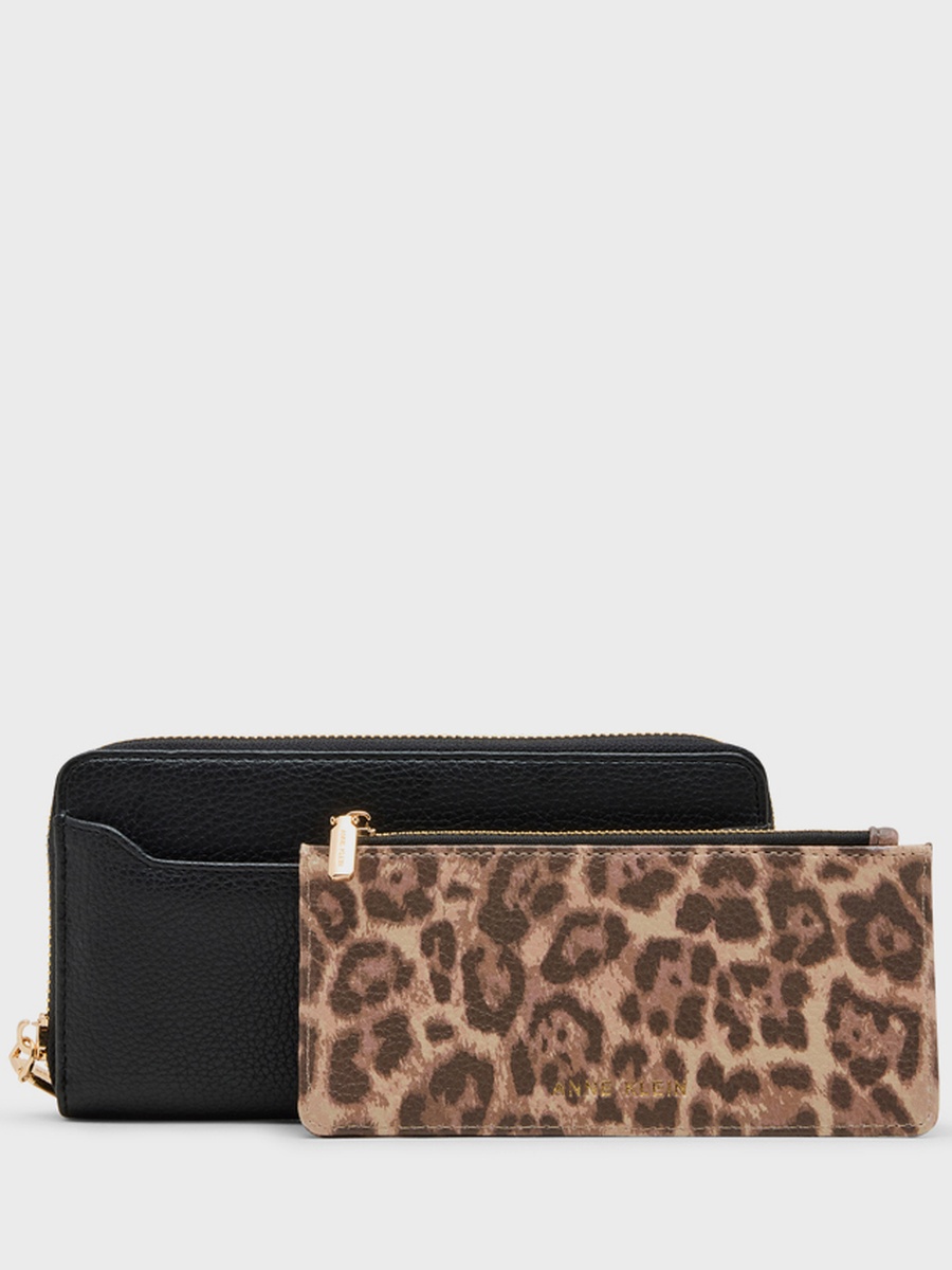Textured Long Wallet