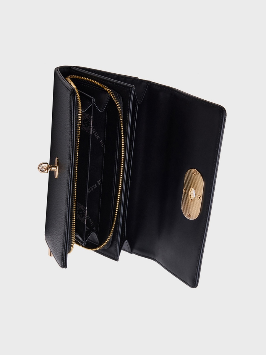 Twist Lock Long Wallet