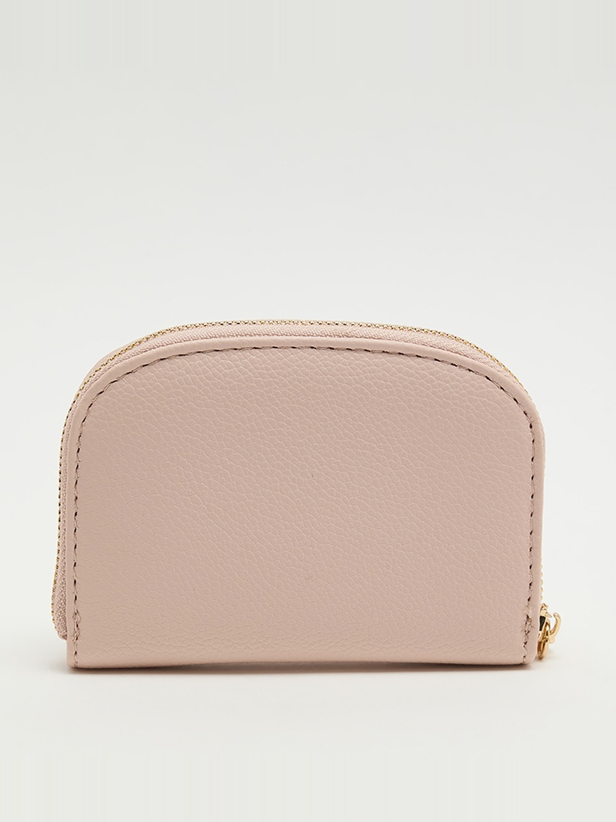 Logo Detail Zip-Around Card Holder
