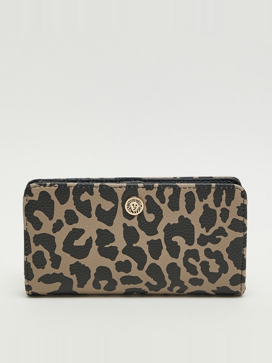 Leopard Print Bi-Fold Wallet