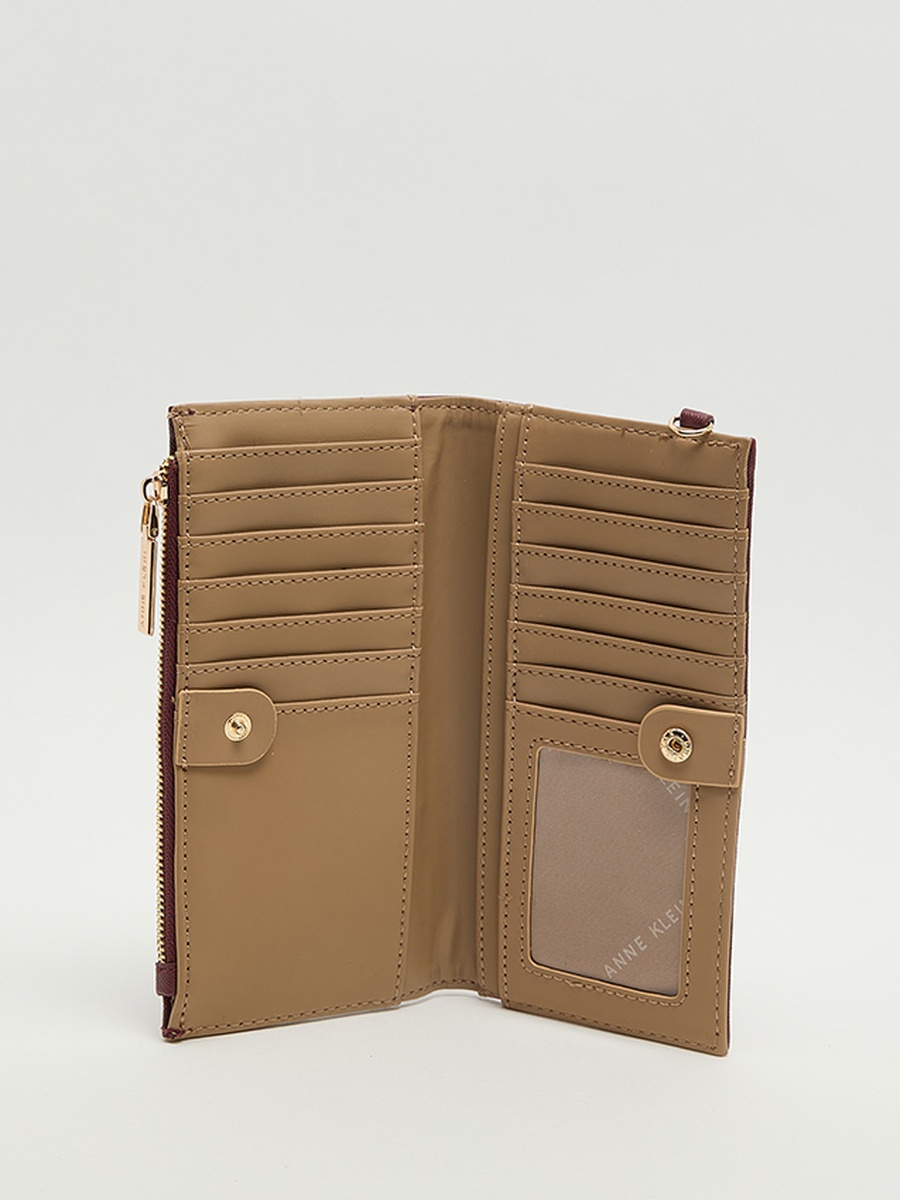 Textured Zippered Wallet