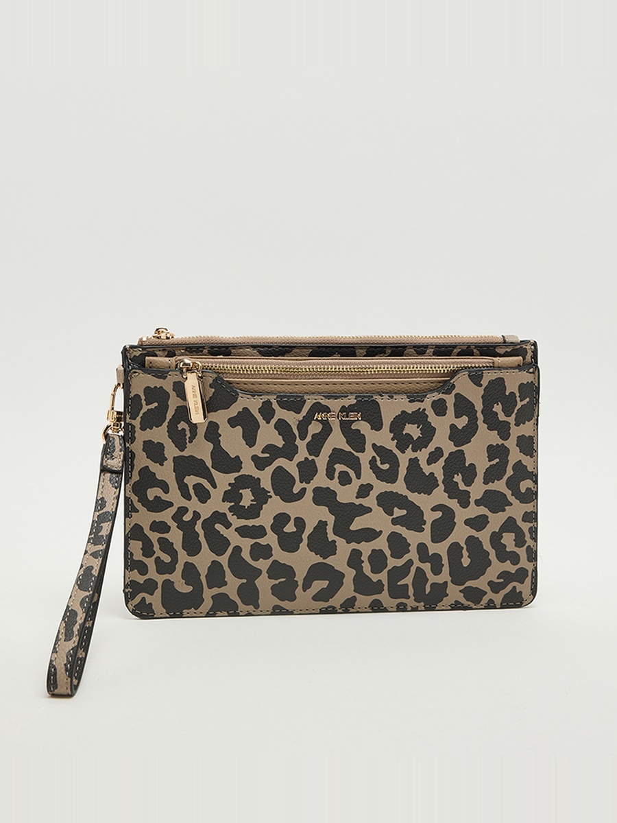 2-piece Leopard Print Wallet Set