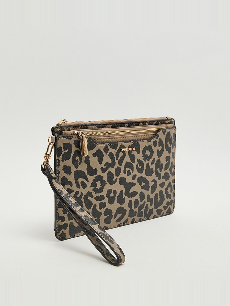 2-piece Leopard Print Wallet Set