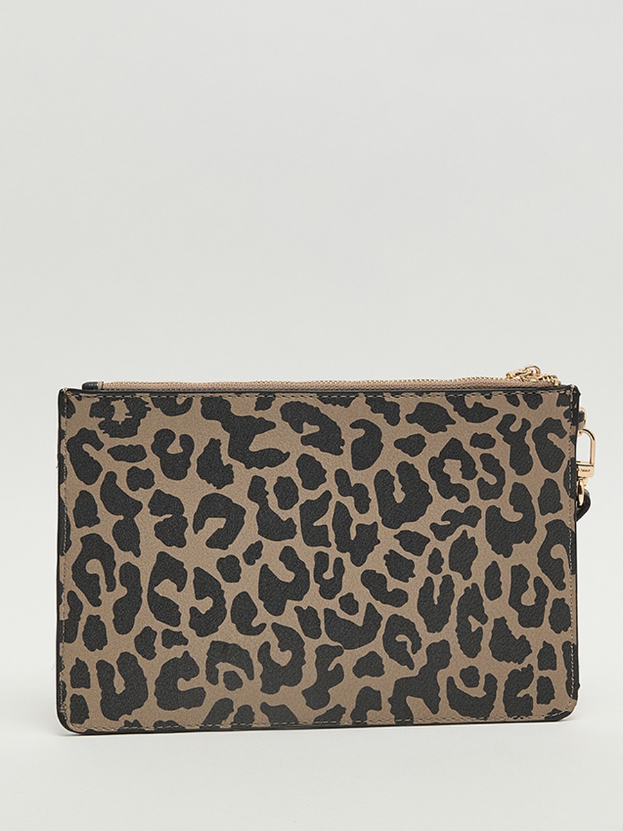 2-piece Leopard Print Wallet Set