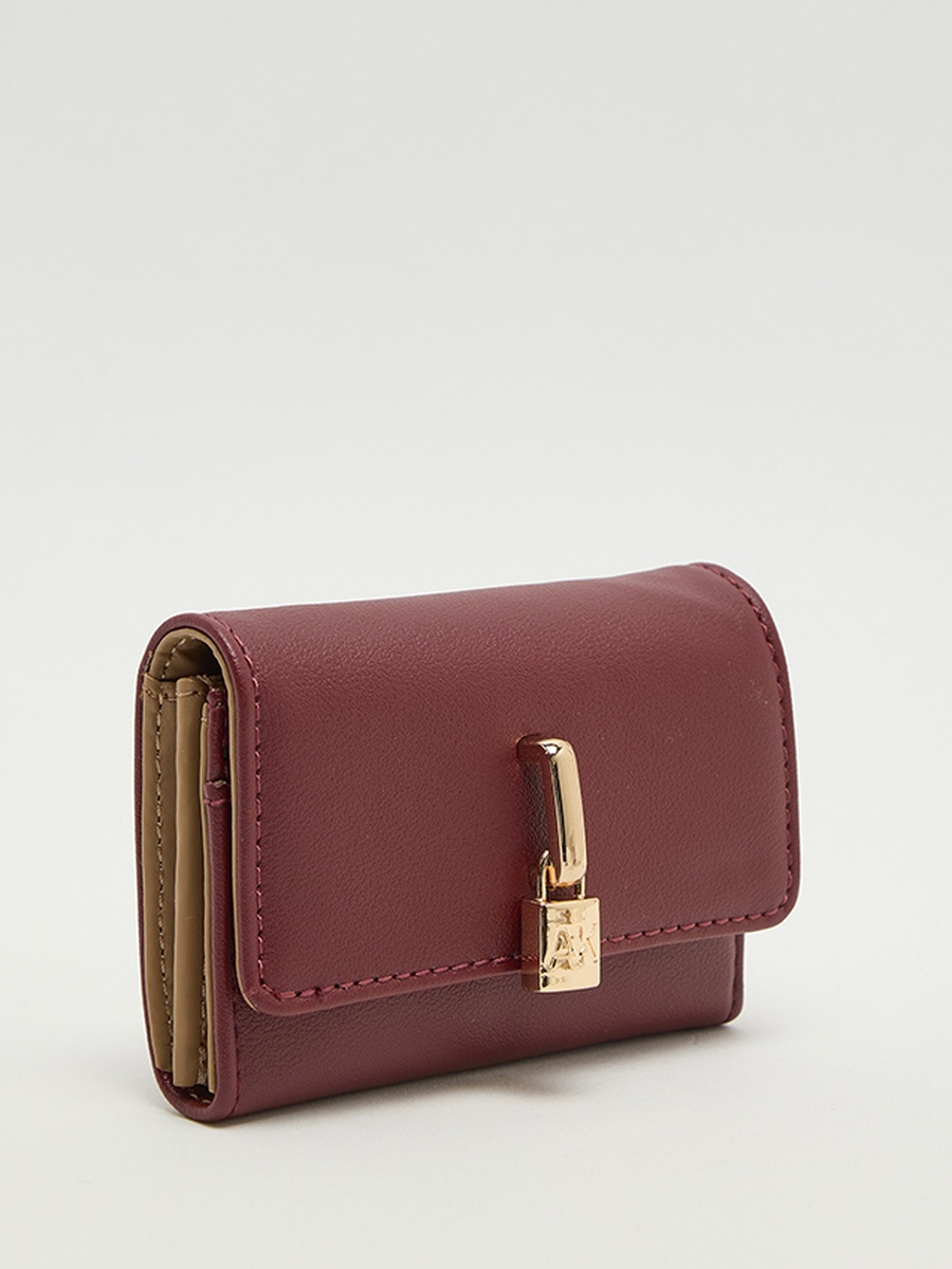Logo Detail Flap Wallet