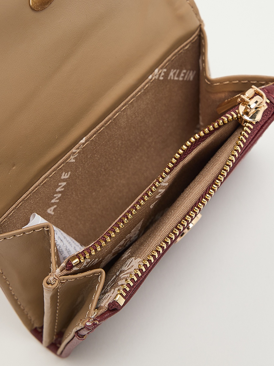 Logo Detail Flap Wallet