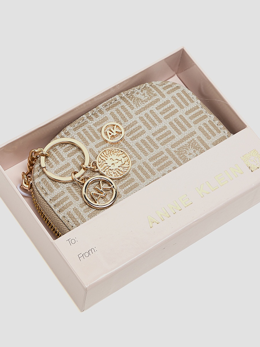 Patterned Zip-Around Card Holder