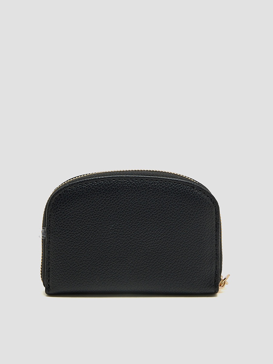 Logo Detail Zip-Around Card Holder
