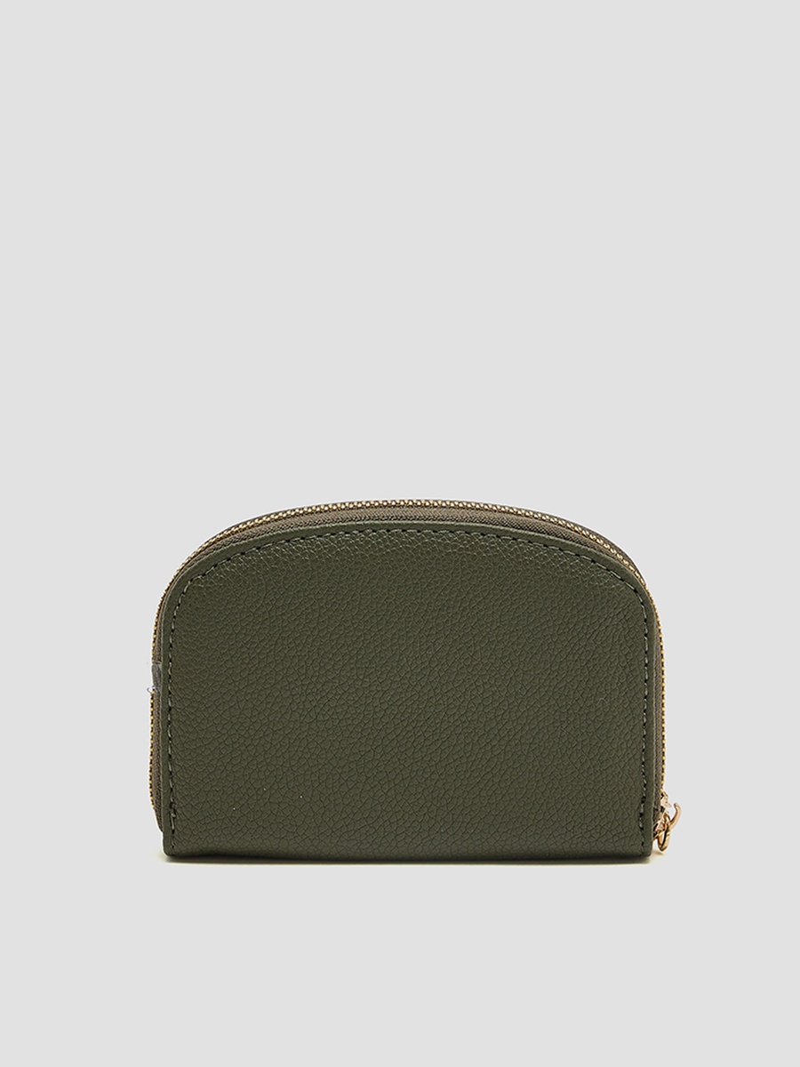 Logo Detail Zip-Around Card Holder