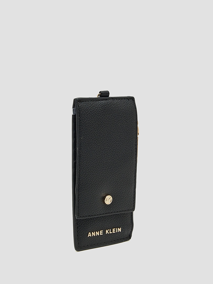 Logo Detail Zippered Wallet