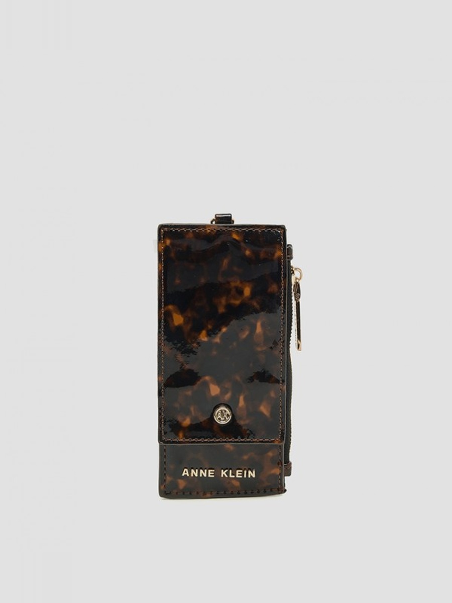Patterned Zippered Wallet