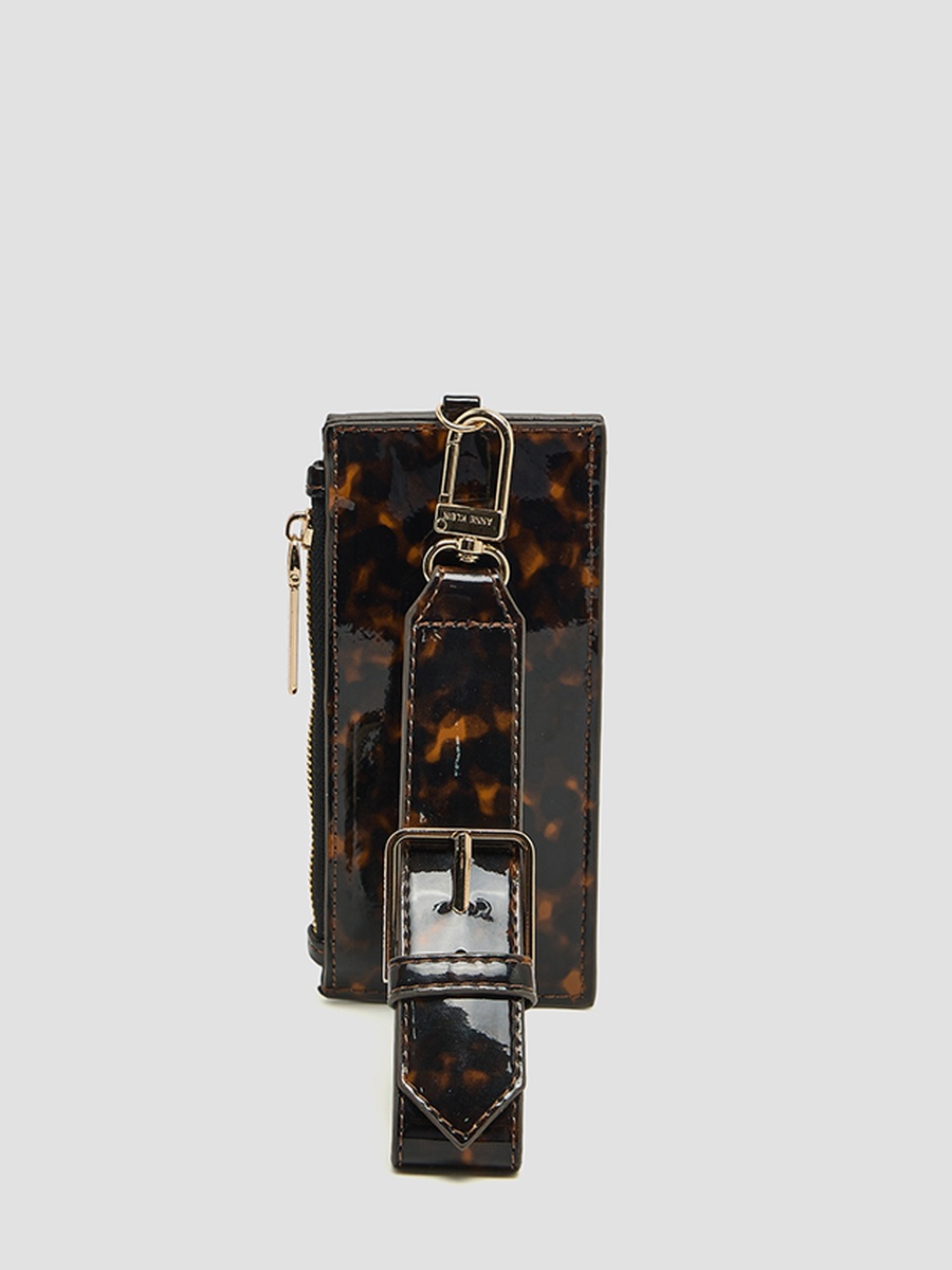 Patterned Zippered Wallet