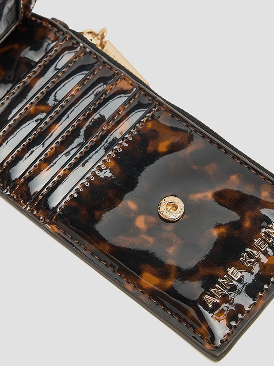 Patterned Zippered Wallet