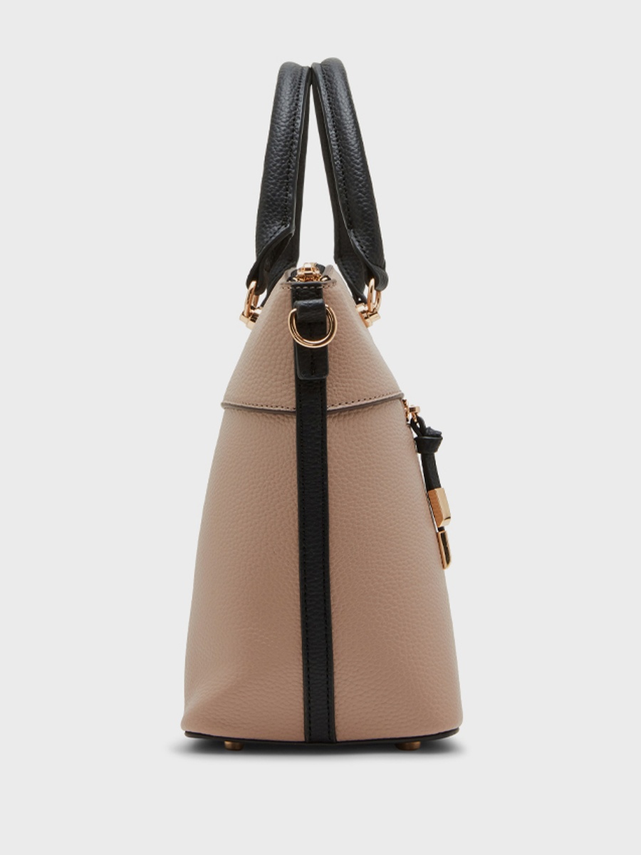 Textured Satchel Bag
