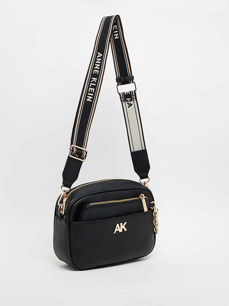 Monogram Detail Shoulder Bag with Pouch