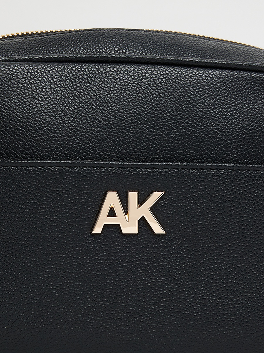 Monogram Detail Shoulder Bag with Pouch