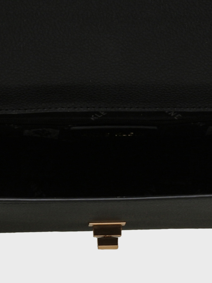 Logo Debossed Top Handle Bag