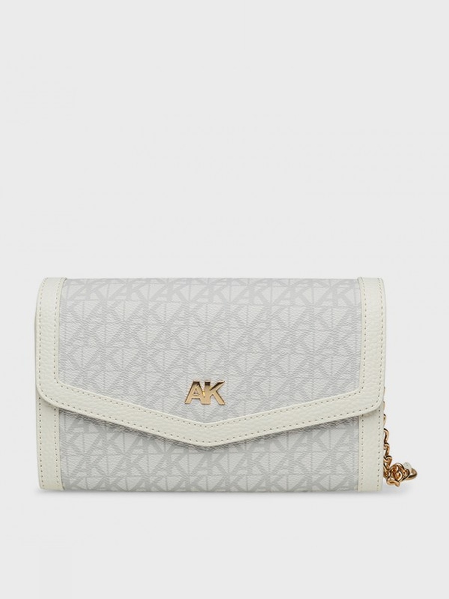 Monogram Patterned Flap Crossbody Bag