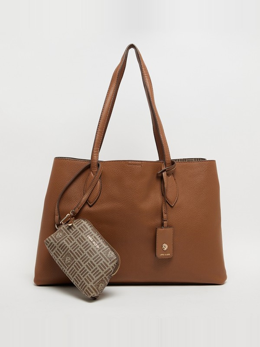 Textured Shoulder Bag