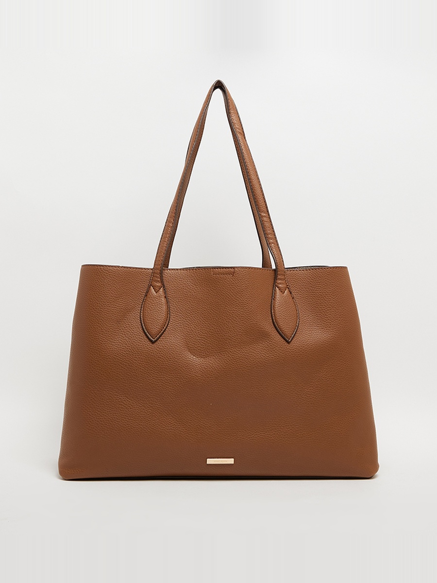Textured Shoulder Bag