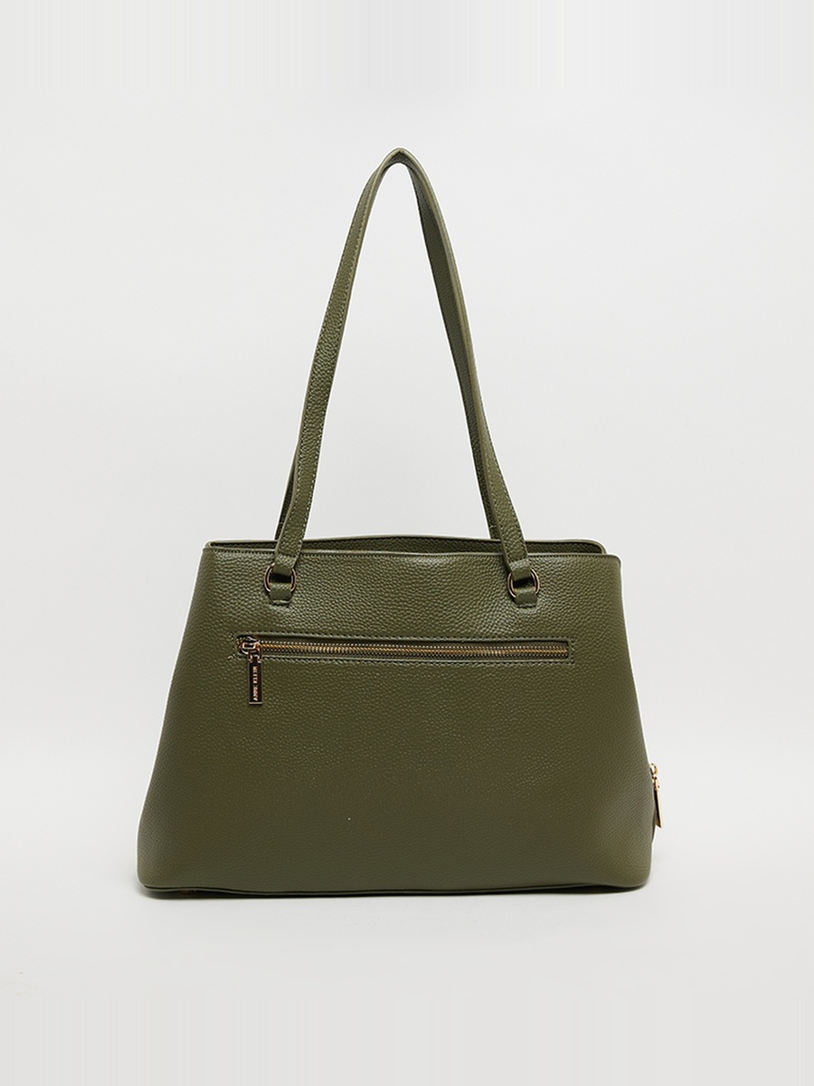 Textured Shoulder Bag