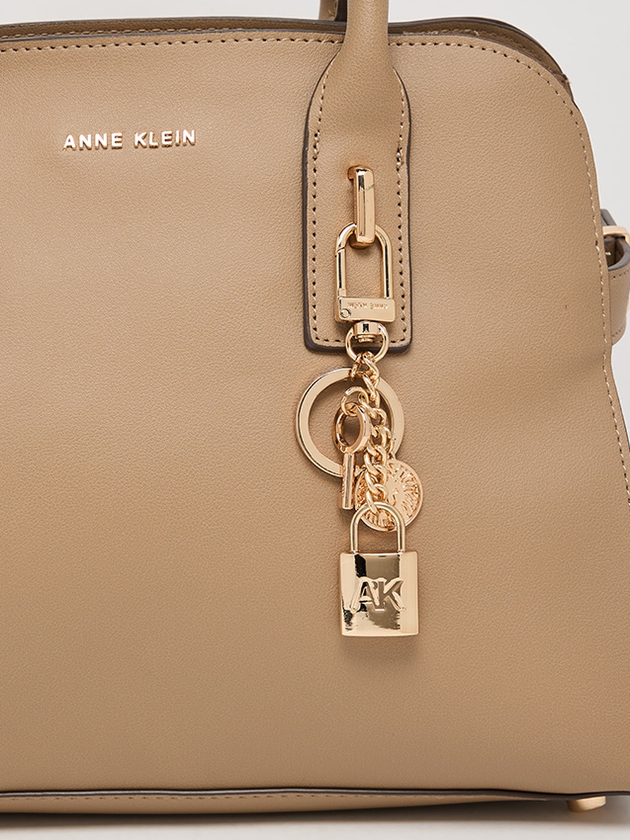 Logo Detail Snap Closure Satchel Bag Set