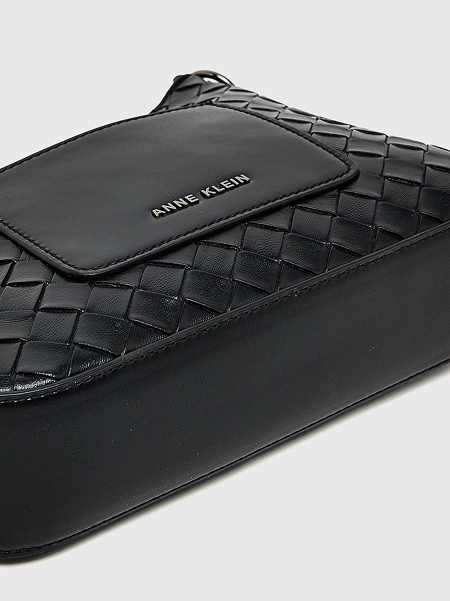 Basket Weave Crossbody Bag