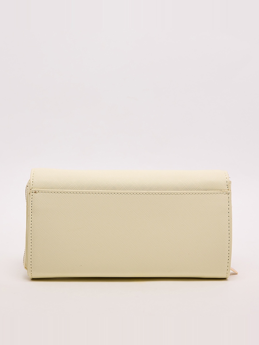 Textured Flap Crossbody Bag