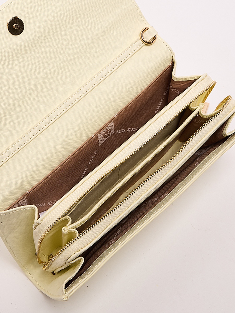 Textured Flap Crossbody Bag
