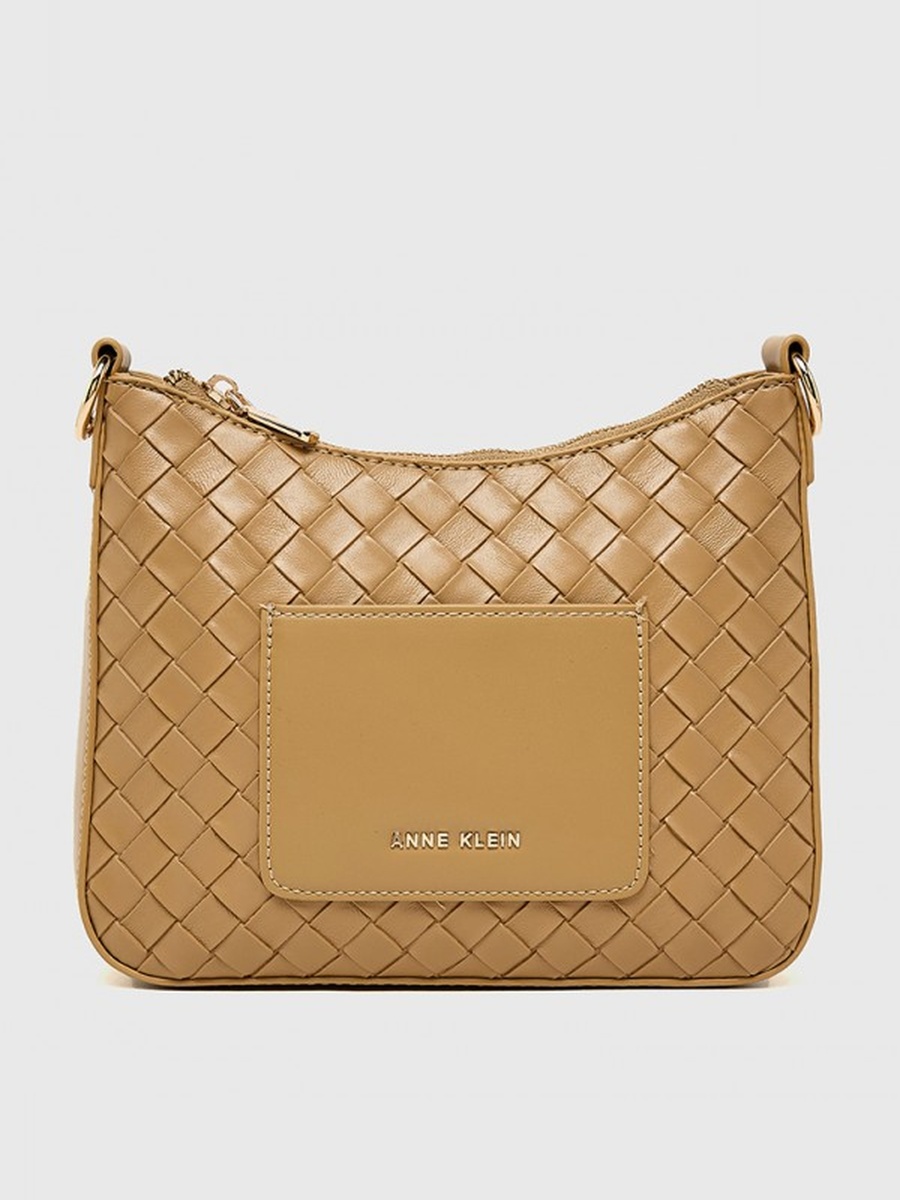 Basket Weave Crossbody Bag