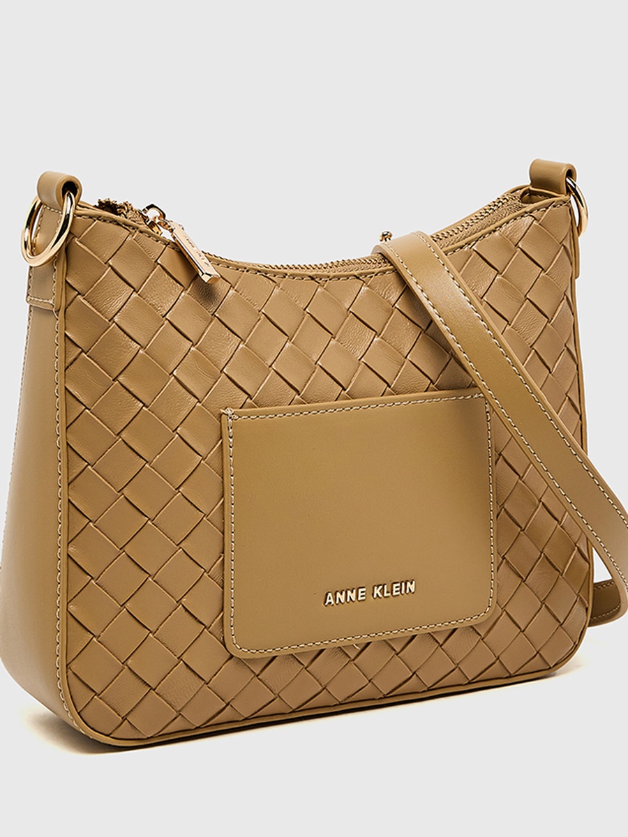 Basket Weave Crossbody Bag