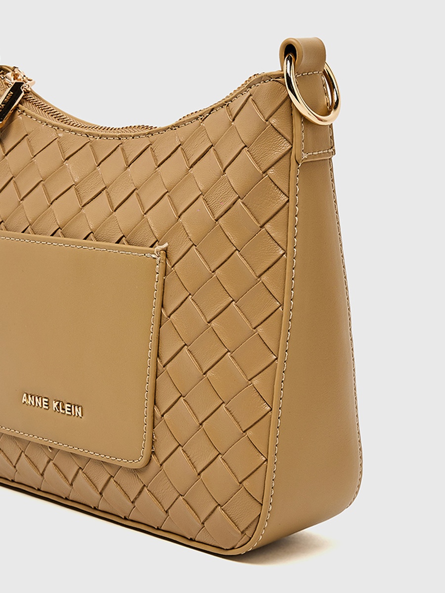 Basket Weave Crossbody Bag