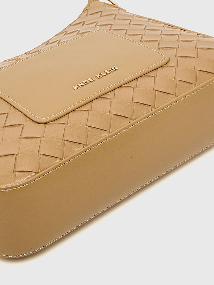 Basket Weave Crossbody Bag