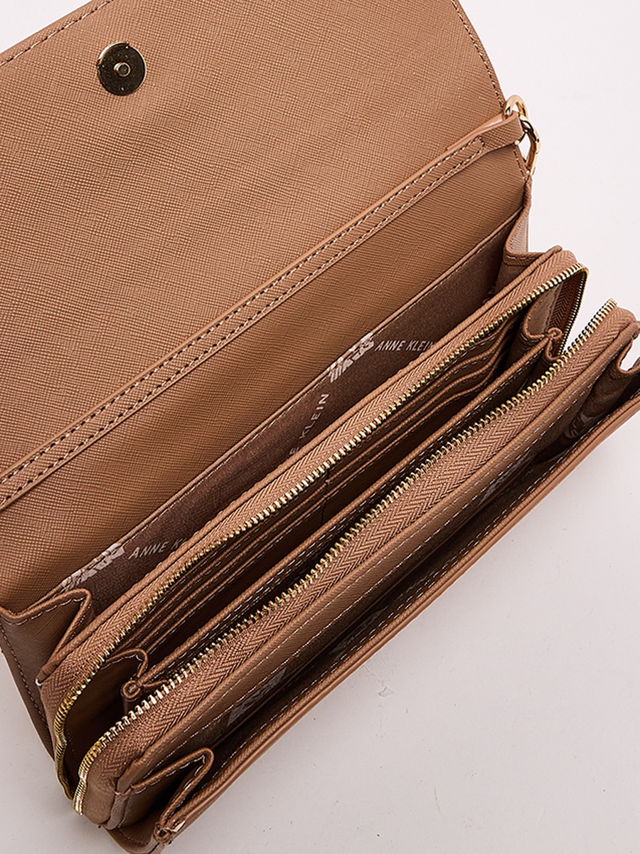 Textured Flap Crossbody Bag