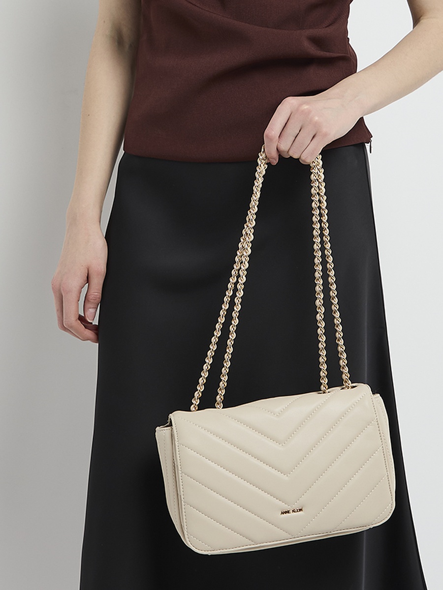Logo Detail Puffer Convertible Crossbody Bag